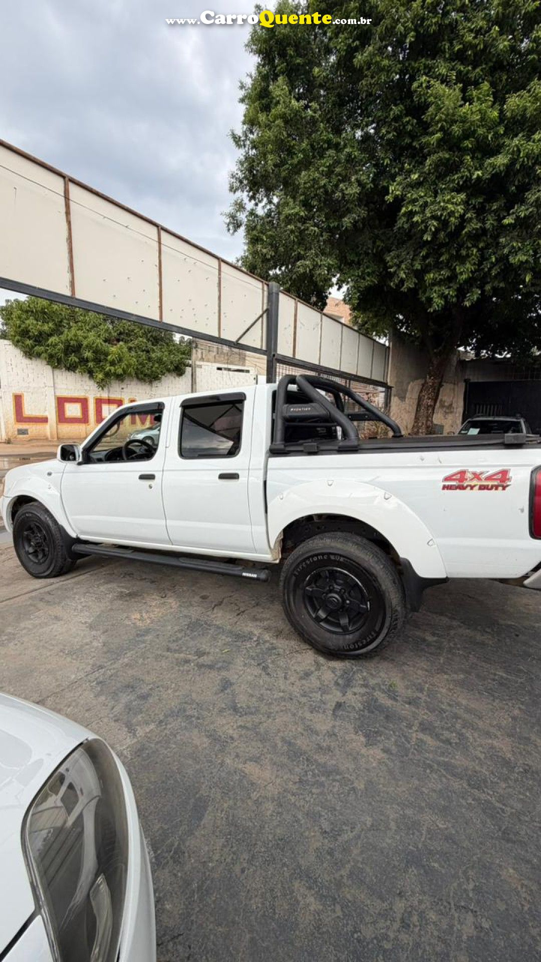 NISSAN   FRONTIER XE XE TIT. CD 4X4 2.8 TDI DIES   BRANCO 2008 2.8 GASOLINA - Loja