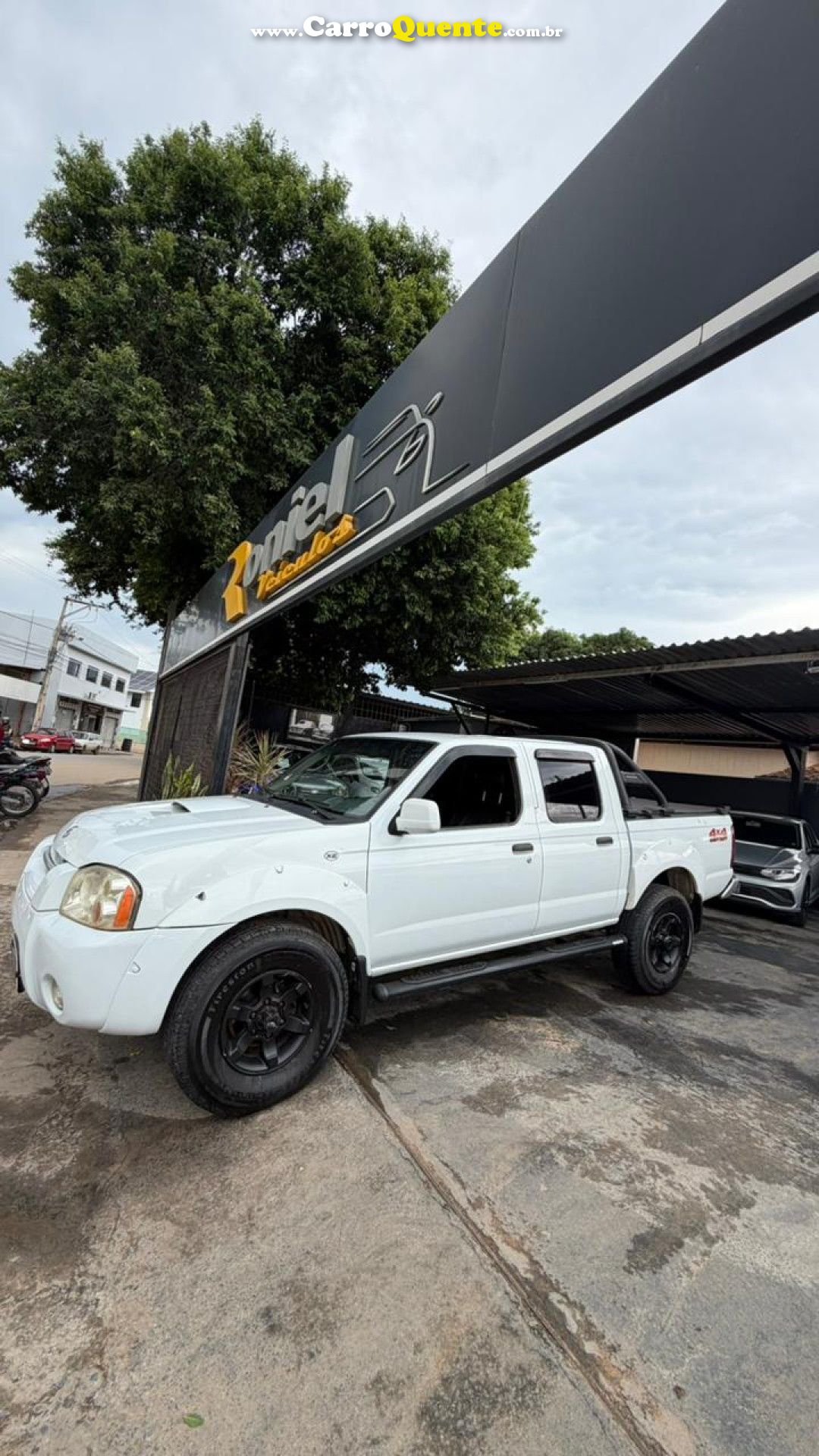 NISSAN   FRONTIER XE XE TIT. CD 4X4 2.8 TDI DIES   BRANCO 2008 2.8 GASOLINA - Loja