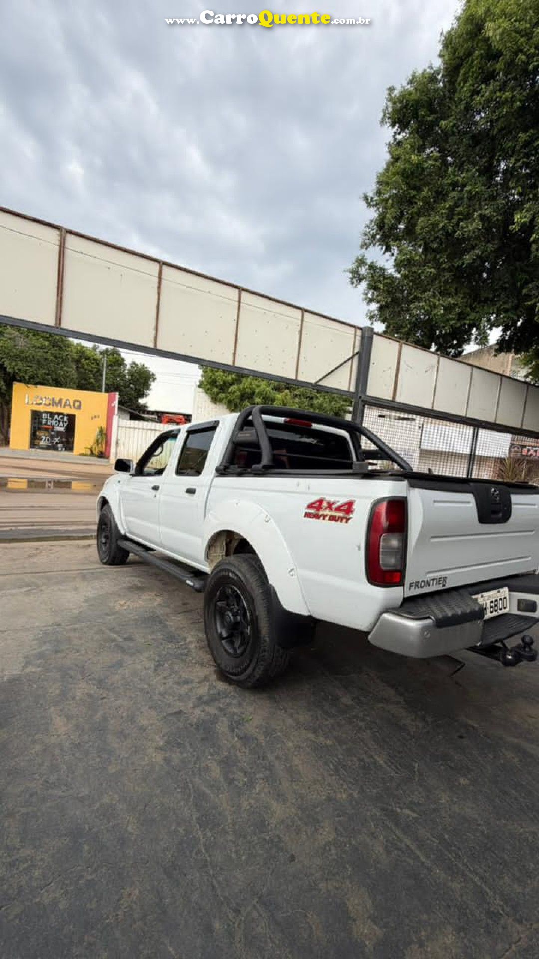 NISSAN   FRONTIER XE XE TIT. CD 4X4 2.8 TDI DIES   BRANCO 2008 2.8 GASOLINA - Loja