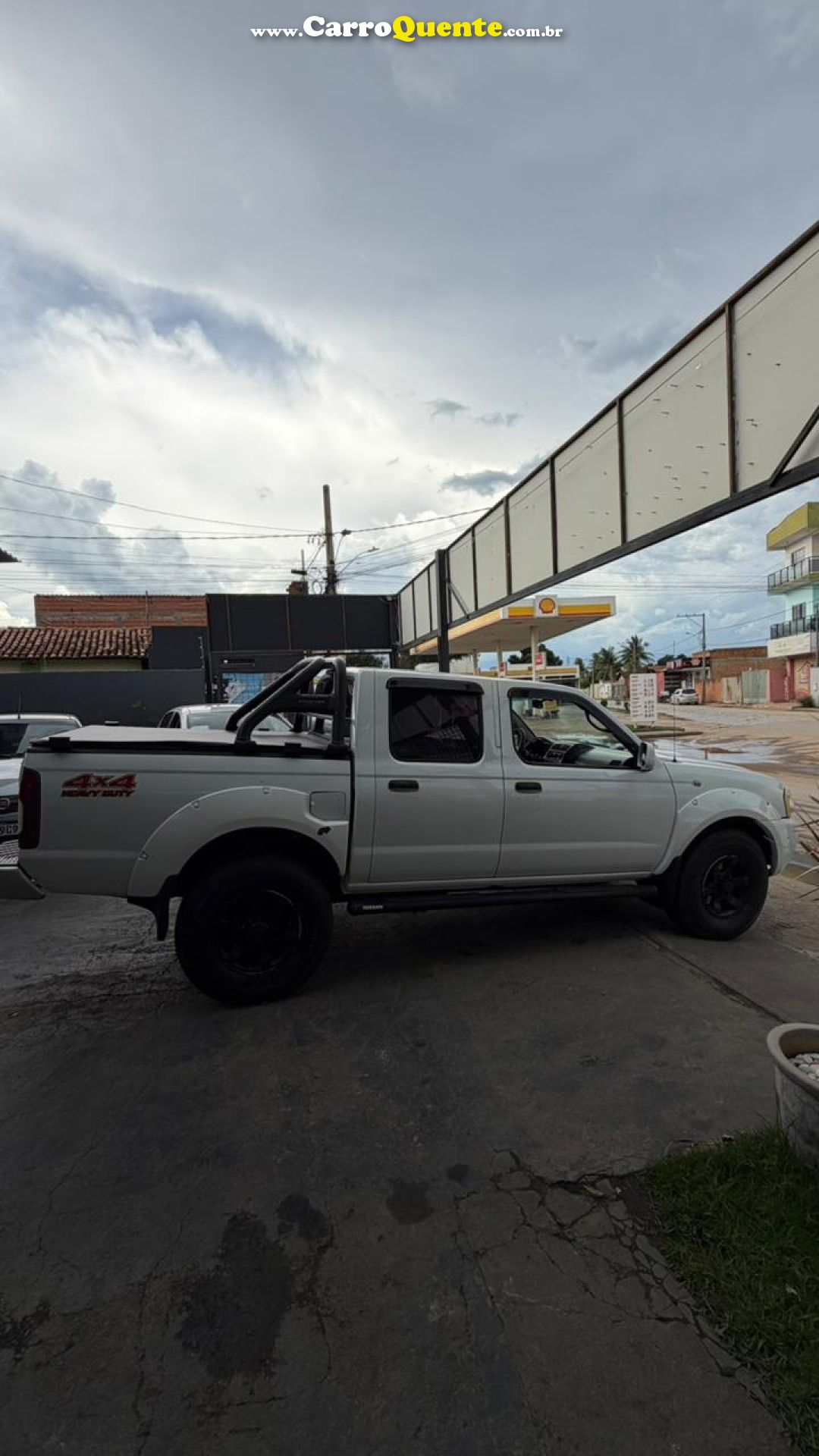 NISSAN   FRONTIER XE XE TIT. CD 4X4 2.8 TDI DIES   BRANCO 2008 2.8 GASOLINA - Loja