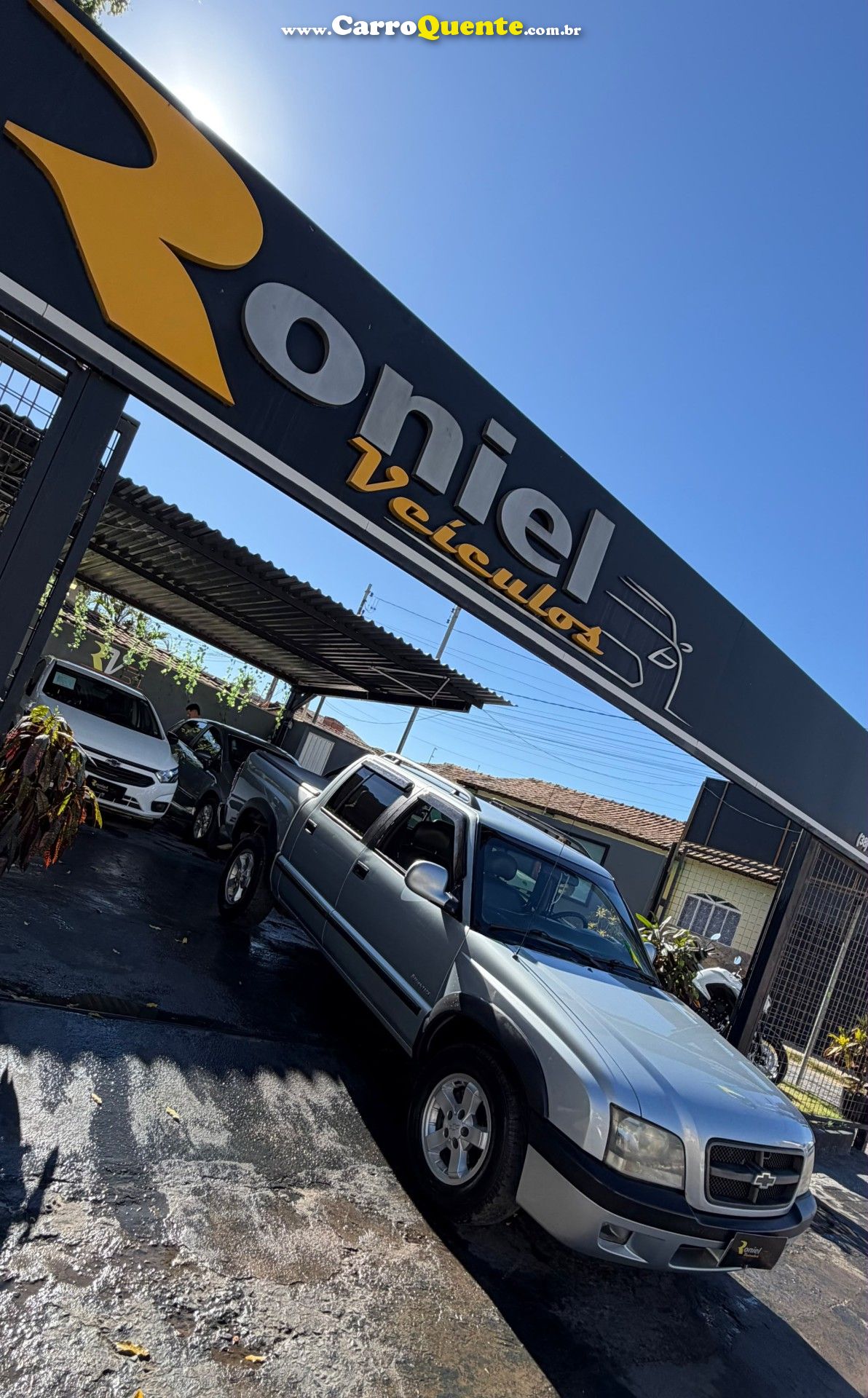CHEVROLET   S10 P-UP ADVANT. 2.42.4 MPFI F.POWER CD   PRATA 2008 2.4 FLEX - Loja