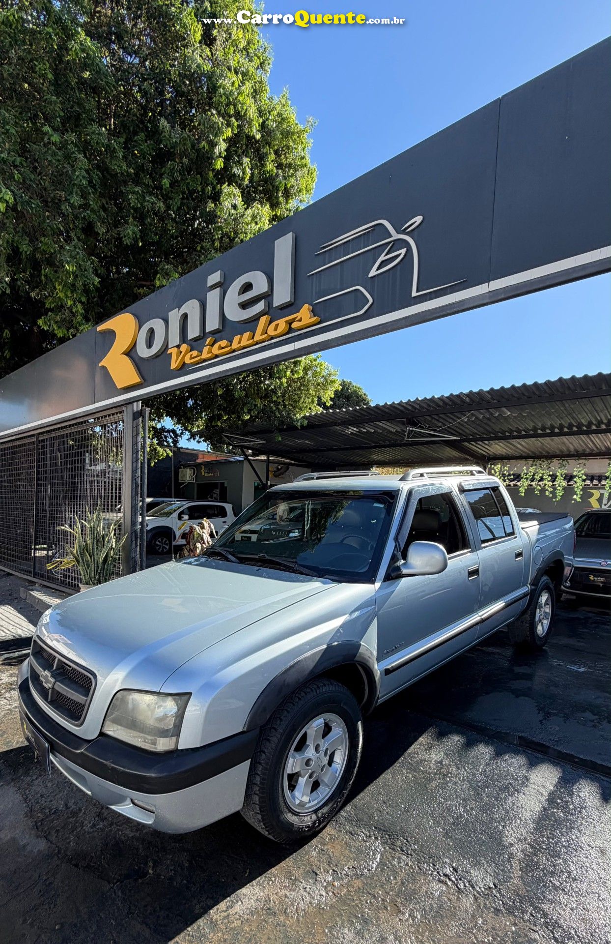CHEVROLET   S10 P-UP ADVANT. 2.42.4 MPFI F.POWER CD   PRATA 2008 2.4 FLEX - Loja