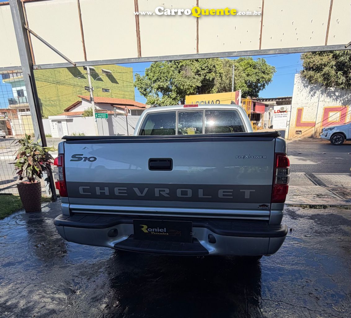 CHEVROLET   S10 P-UP ADVANT. 2.42.4 MPFI F.POWER CD   PRATA 2008 2.4 FLEX - Loja