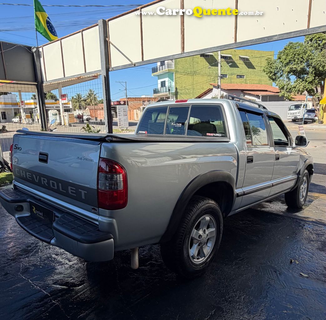 CHEVROLET   S10 P-UP ADVANT. 2.42.4 MPFI F.POWER CD   PRATA 2008 2.4 FLEX - Loja