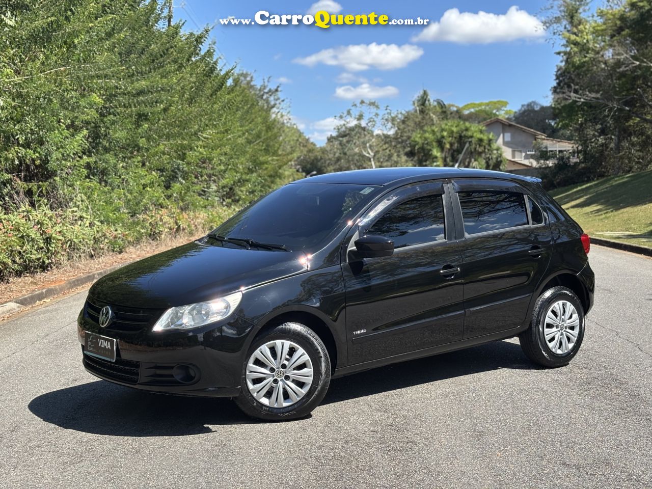 VOLKSWAGEN   GOL (NOVO) 1.6 MI TOTAL FLEX 8V 4P   PRETO 2013 1.6 FLEX - Loja