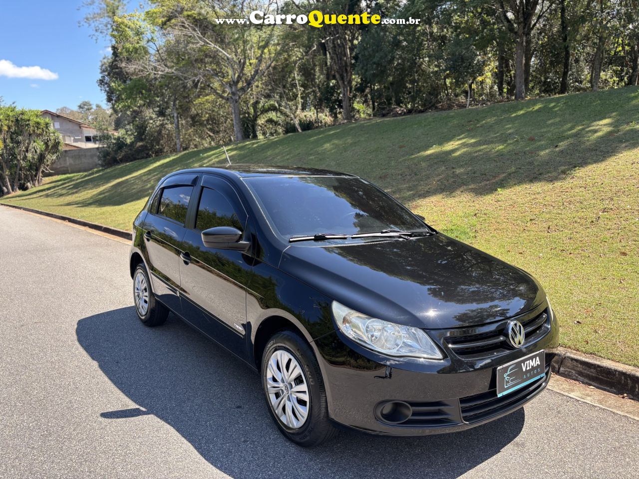 VOLKSWAGEN   GOL (NOVO) 1.6 MI TOTAL FLEX 8V 4P   PRETO 2013 1.6 FLEX - Loja