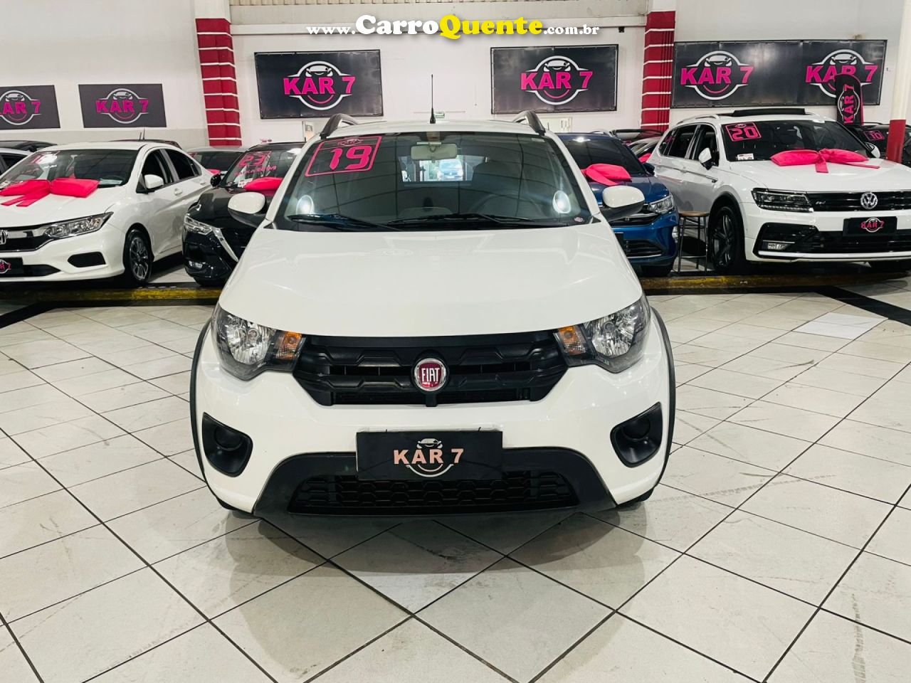 FIAT   MOBI WAY 1.0 FIRE FLEX 5P.   BRANCO 2019 1.0 FLEX - Loja