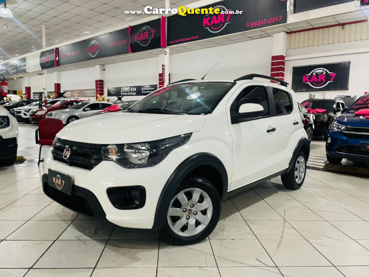 FIAT   MOBI WAY 1.0 FIRE FLEX 5P.   BRANCO 2019 1.0 FLEX - Loja