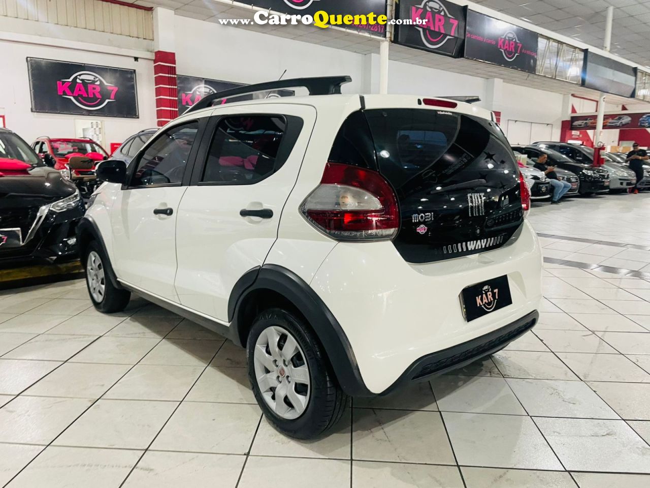 FIAT   MOBI WAY 1.0 FIRE FLEX 5P.   BRANCO 2019 1.0 FLEX - Loja