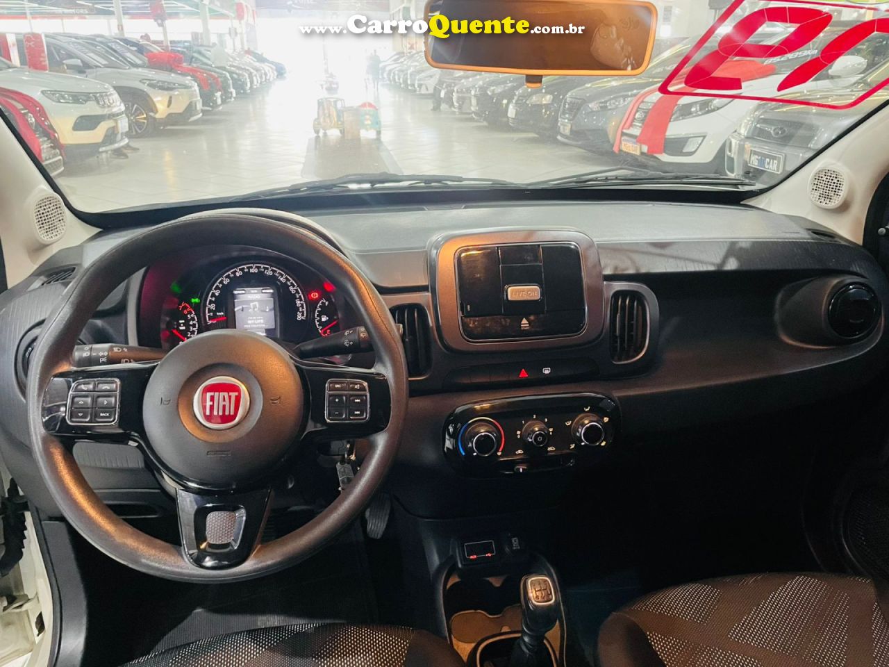 FIAT   MOBI WAY 1.0 FIRE FLEX 5P.   BRANCO 2019 1.0 FLEX - Loja