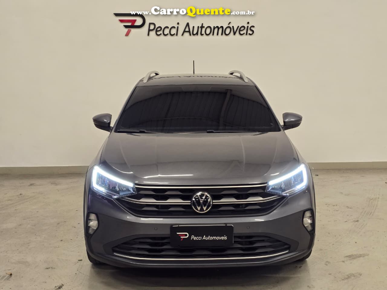 VOLKSWAGEN   NIVUS HIGHLINE 1.0 200 TSI FLEX AUT.   CINZA 2021 1.0 FLEX - Loja