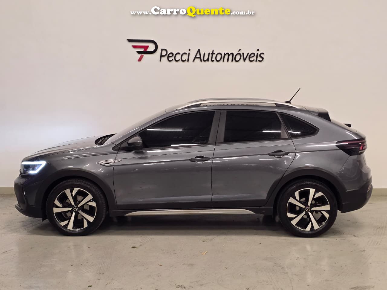 VOLKSWAGEN   NIVUS HIGHLINE 1.0 200 TSI FLEX AUT.   CINZA 2021 1.0 FLEX - Loja