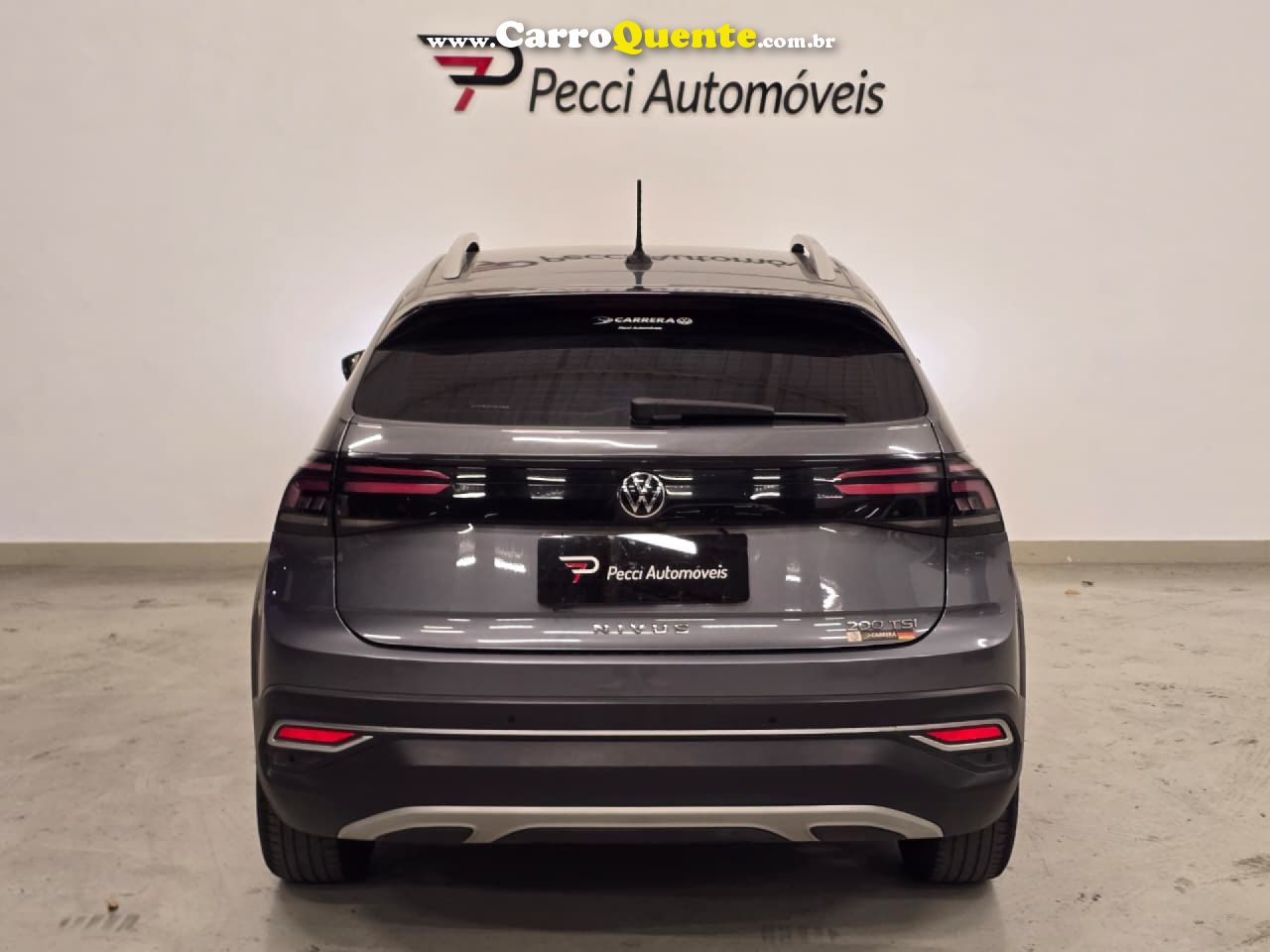 VOLKSWAGEN   NIVUS HIGHLINE 1.0 200 TSI FLEX AUT.   CINZA 2021 1.0 FLEX - Loja
