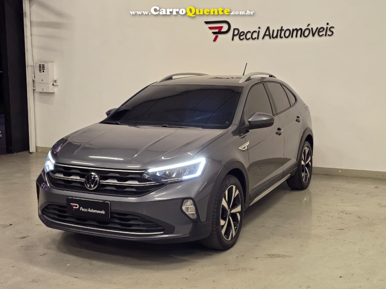 VOLKSWAGEN   NIVUS HIGHLINE 1.0 200 TSI FLEX AUT.   CINZA 2021 1.0 FLEX - Loja
