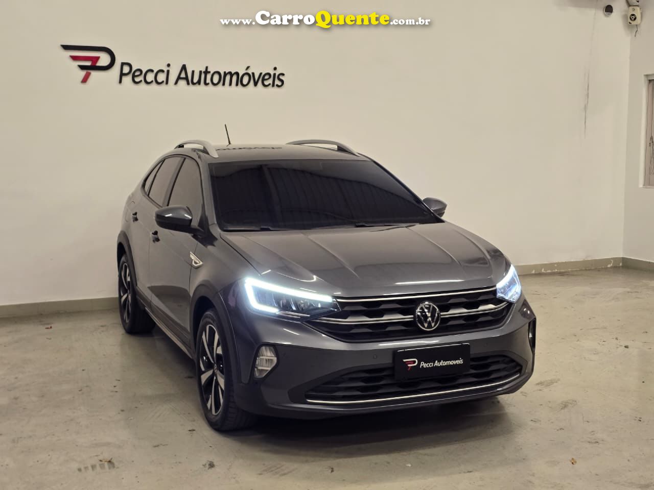 VOLKSWAGEN   NIVUS HIGHLINE 1.0 200 TSI FLEX AUT.   CINZA 2021 1.0 FLEX - Loja