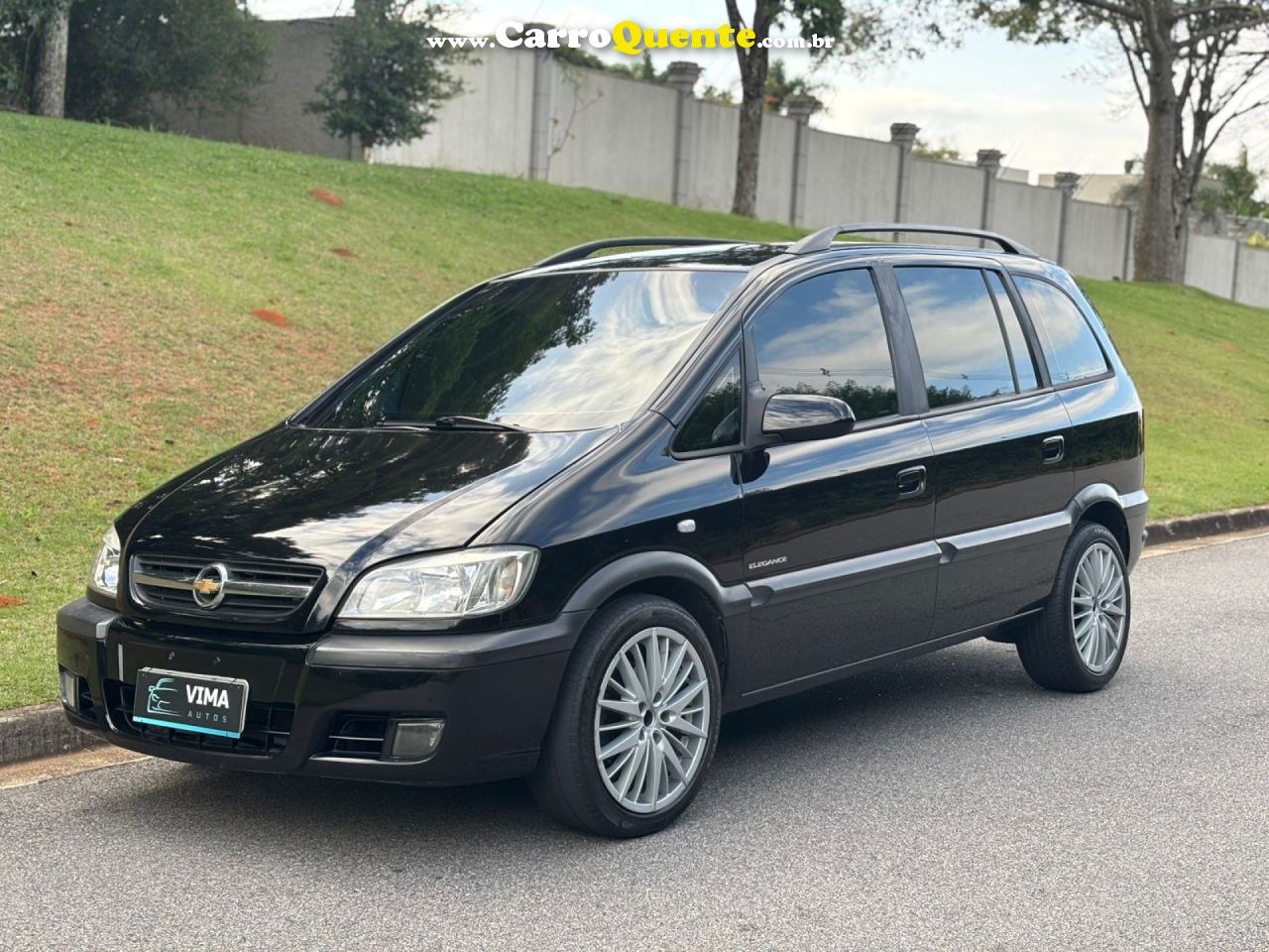 CHEVROLET   ZAFIRA ELEGANCE 2.0 MPFI FLEXPOWER 8V 5P   PRETO 2010 2.0 FLEX - Loja