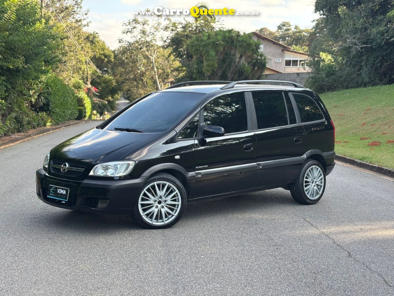 CHEVROLET   ZAFIRA ELEGANCE 2.0 MPFI FLEXPOWER 8V 5P   PRETO 2010 2.0 FLEX - Loja