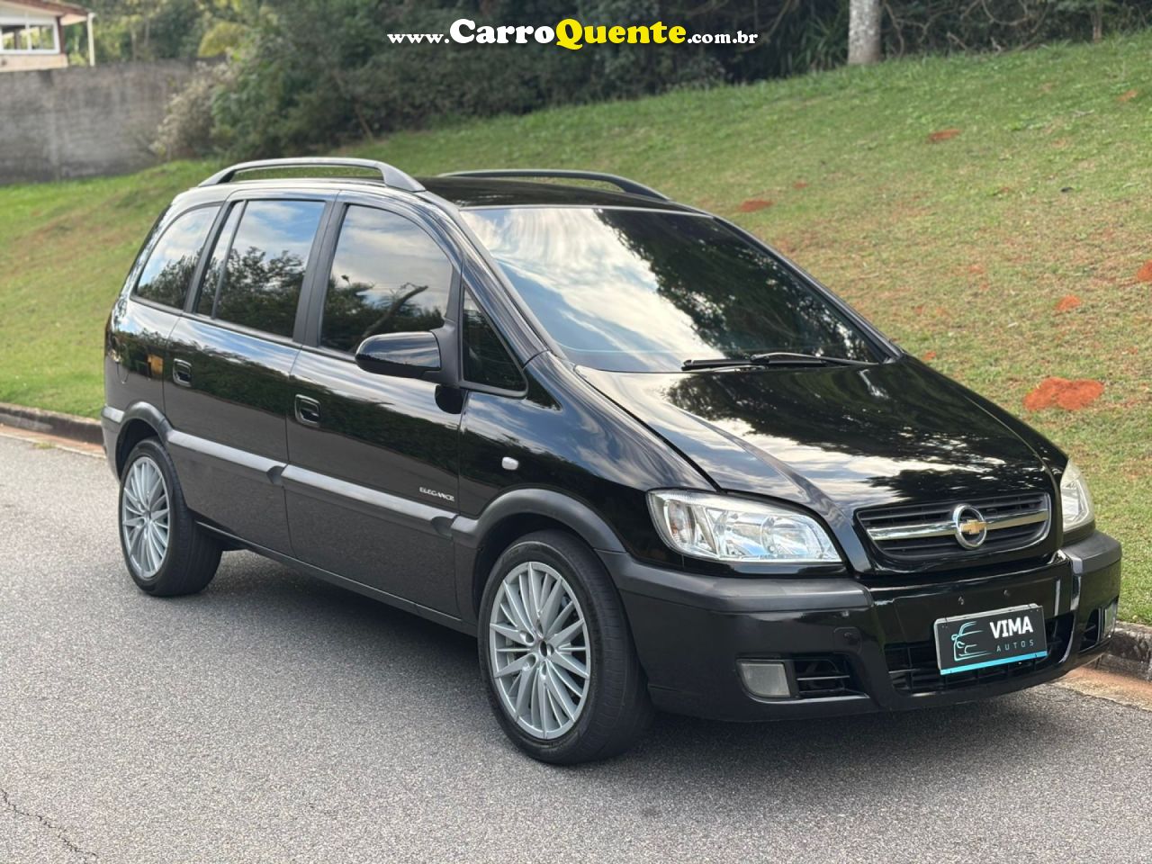 CHEVROLET   ZAFIRA ELEGANCE 2.0 MPFI FLEXPOWER 8V 5P   PRETO 2010 2.0 FLEX - Loja