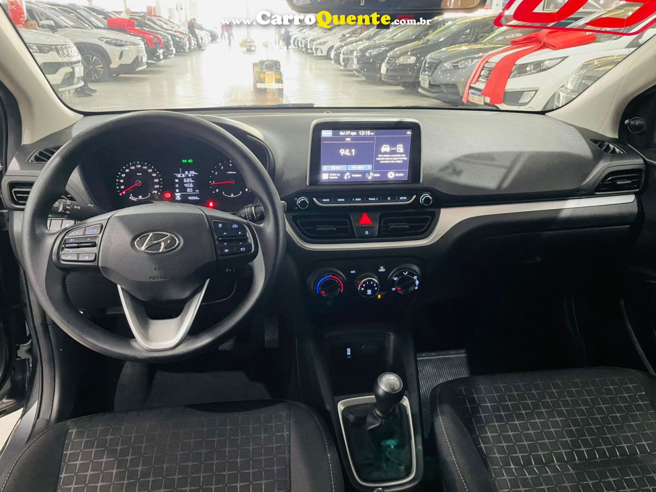 HYUNDAI   HB20 COMF.C.PLUSC.STYLE 1.0 FLEX 12V   CINZA 2026 1.0 FLEX - Loja