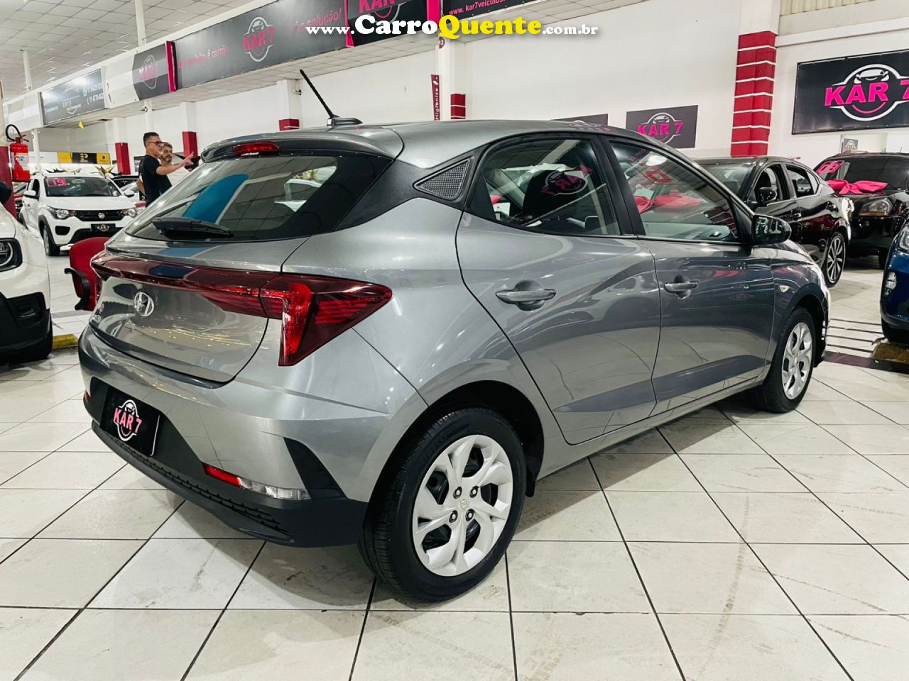HYUNDAI   HB20 COMF.C.PLUSC.STYLE 1.0 FLEX 12V   CINZA 2026 1.0 FLEX - Loja