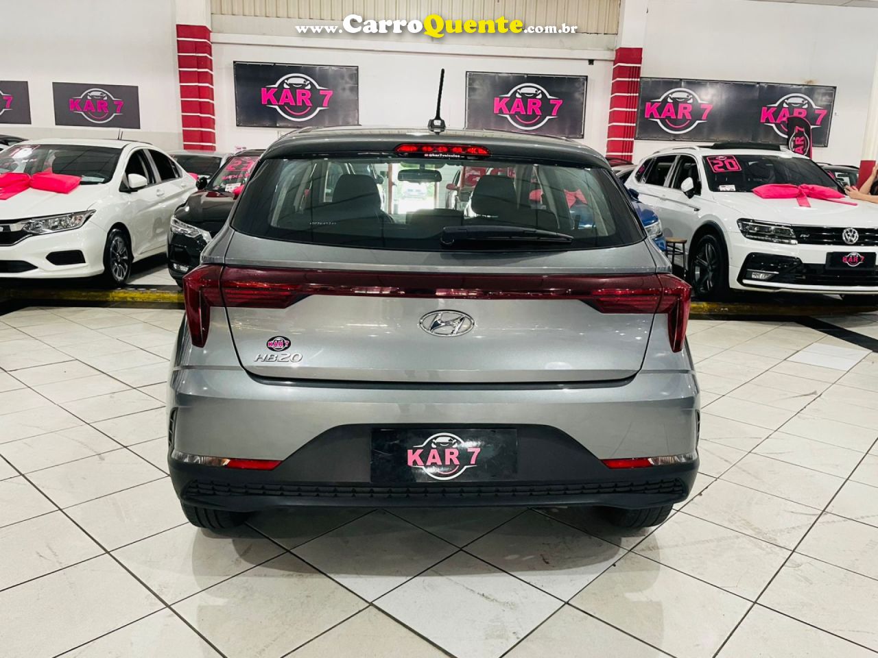 HYUNDAI   HB20 COMF.C.PLUSC.STYLE 1.0 FLEX 12V   CINZA 2026 1.0 FLEX - Loja