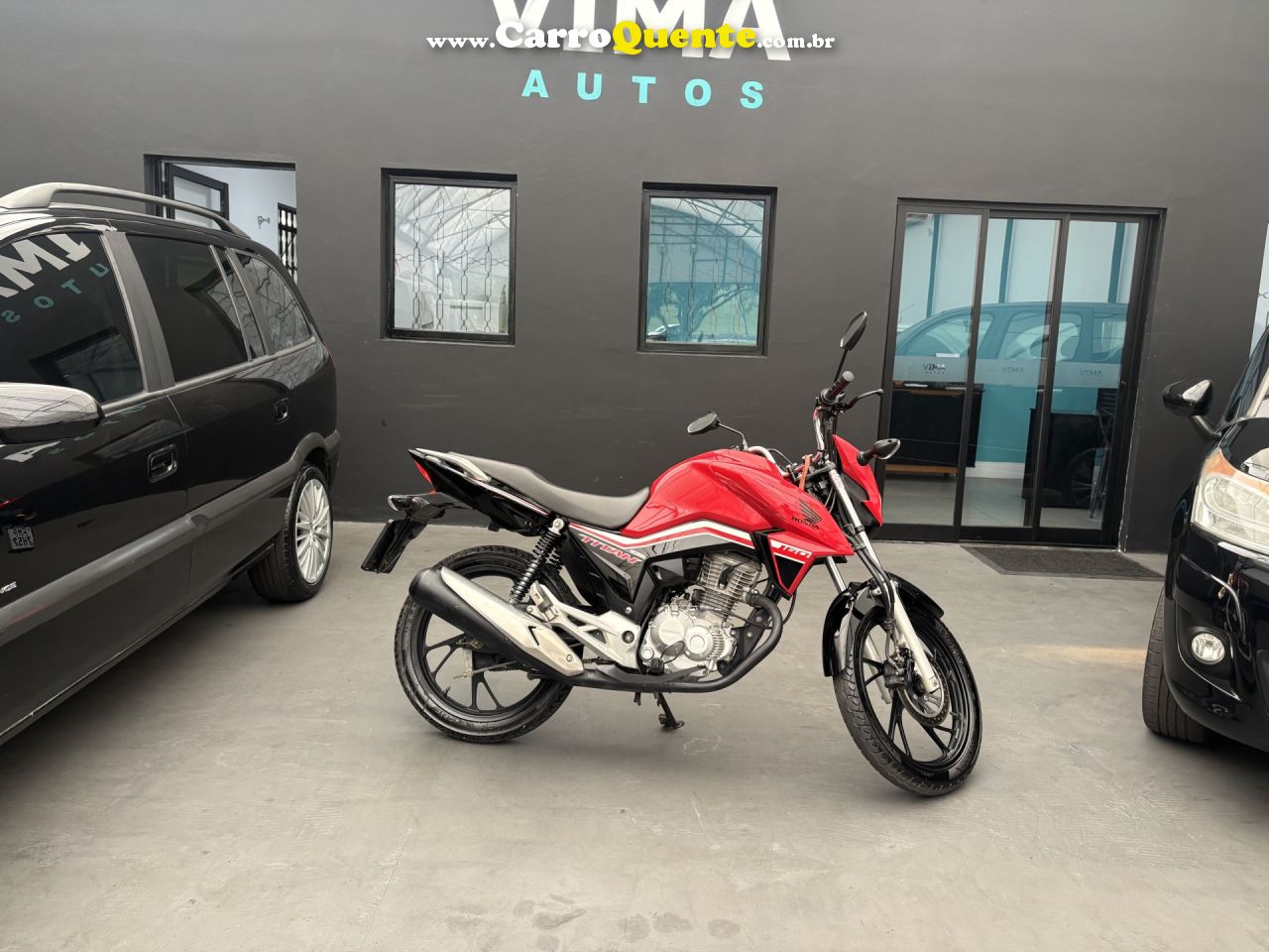 HONDA   CG 160 TITAN S FLEX   VERMELHO 2018 160 FLEX - Loja