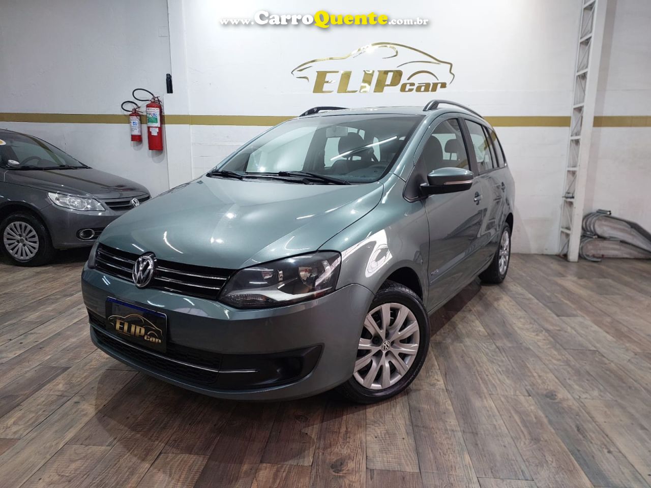 VOLKSWAGEN   SPACEFOX 1.6 1.6 TREND TOTAL FLEX 8V 5P   CINZA 2012 1.6 FLEX - Loja
