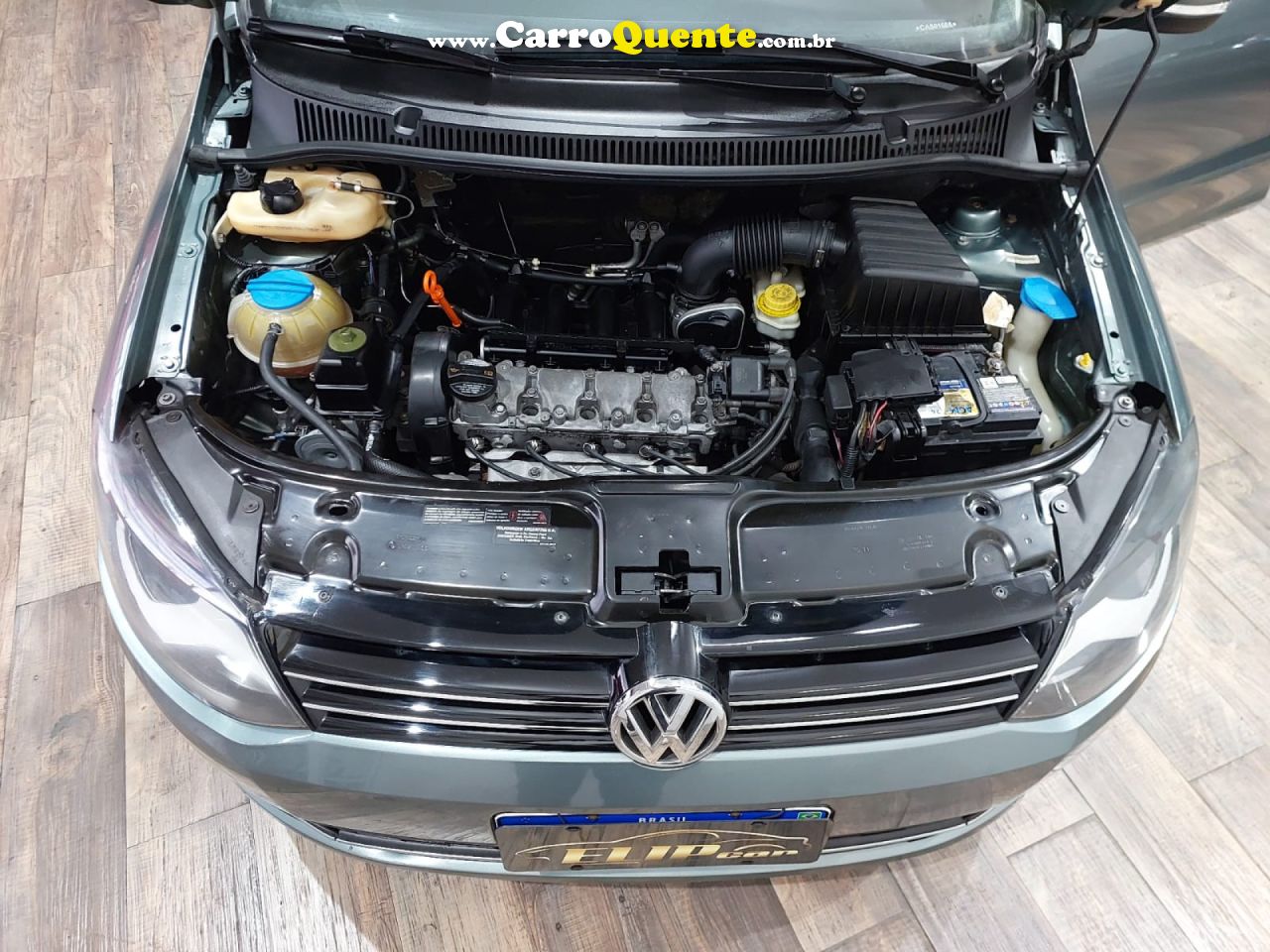 VOLKSWAGEN   SPACEFOX 1.6 1.6 TREND TOTAL FLEX 8V 5P   CINZA 2012 1.6 FLEX - Loja