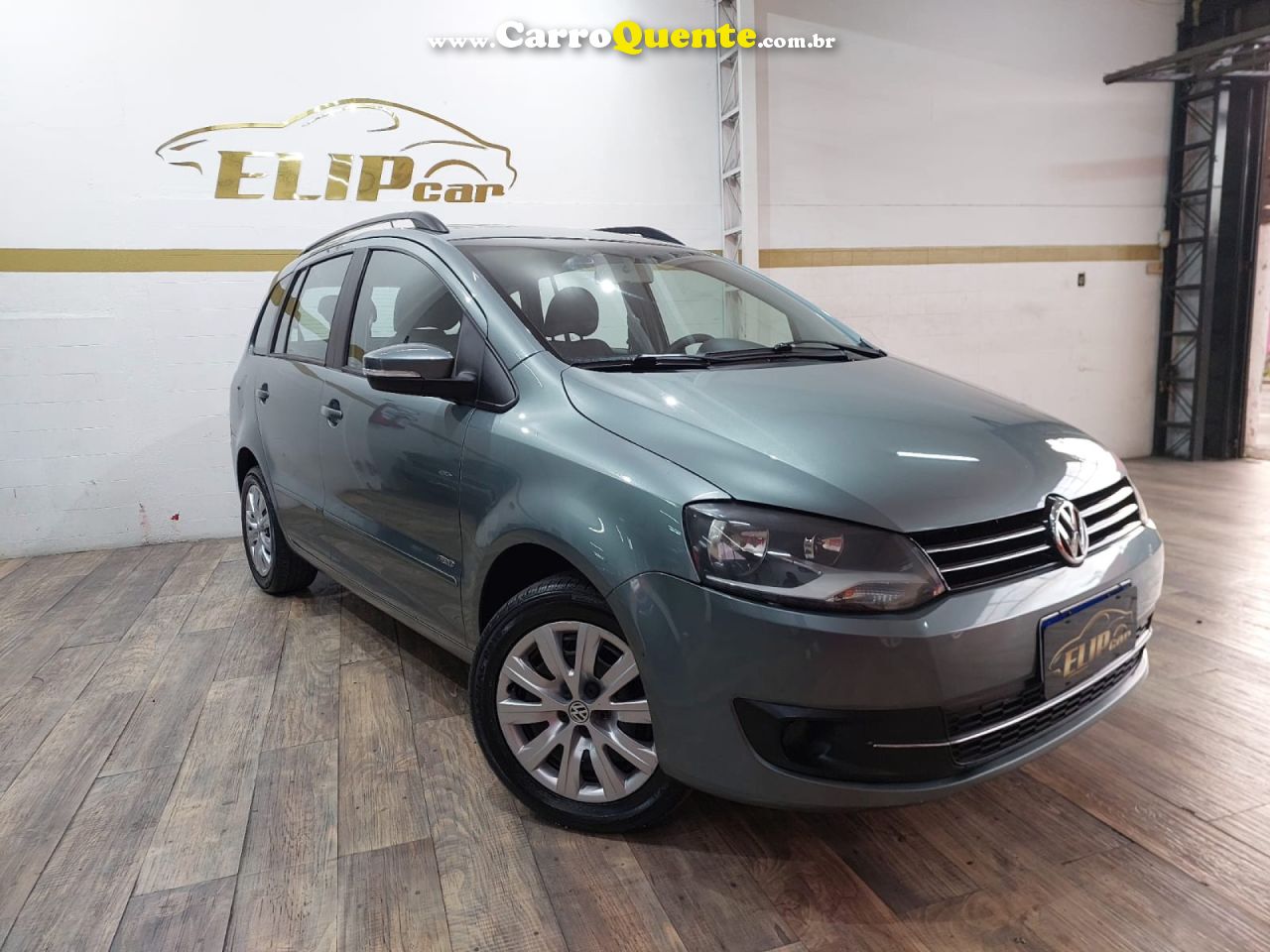 VOLKSWAGEN   SPACEFOX 1.6 1.6 TREND TOTAL FLEX 8V 5P   CINZA 2012 1.6 FLEX - Loja