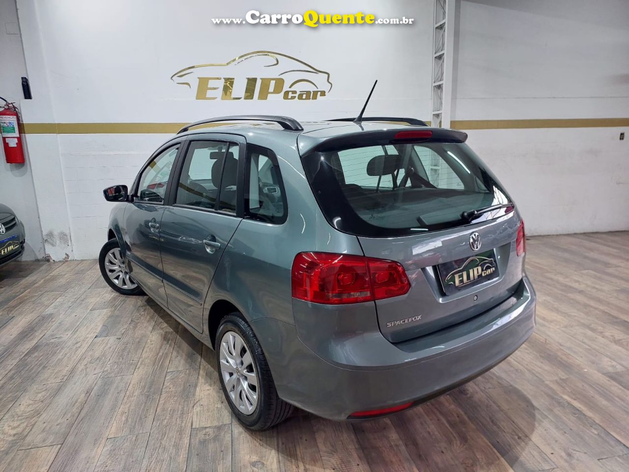 VOLKSWAGEN   SPACEFOX 1.6 1.6 TREND TOTAL FLEX 8V 5P   CINZA 2012 1.6 FLEX - Loja