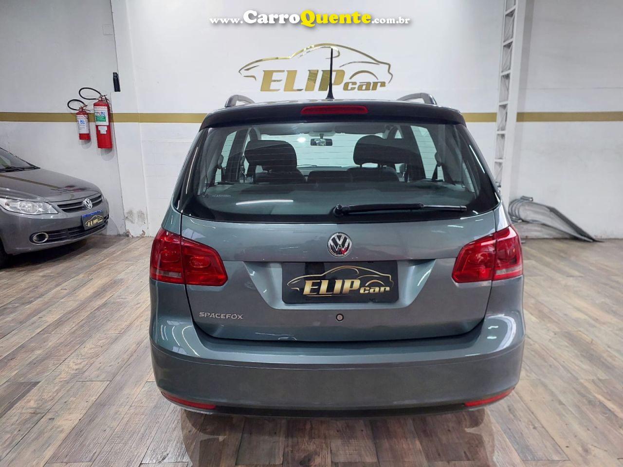 VOLKSWAGEN   SPACEFOX 1.6 1.6 TREND TOTAL FLEX 8V 5P   CINZA 2012 1.6 FLEX - Loja