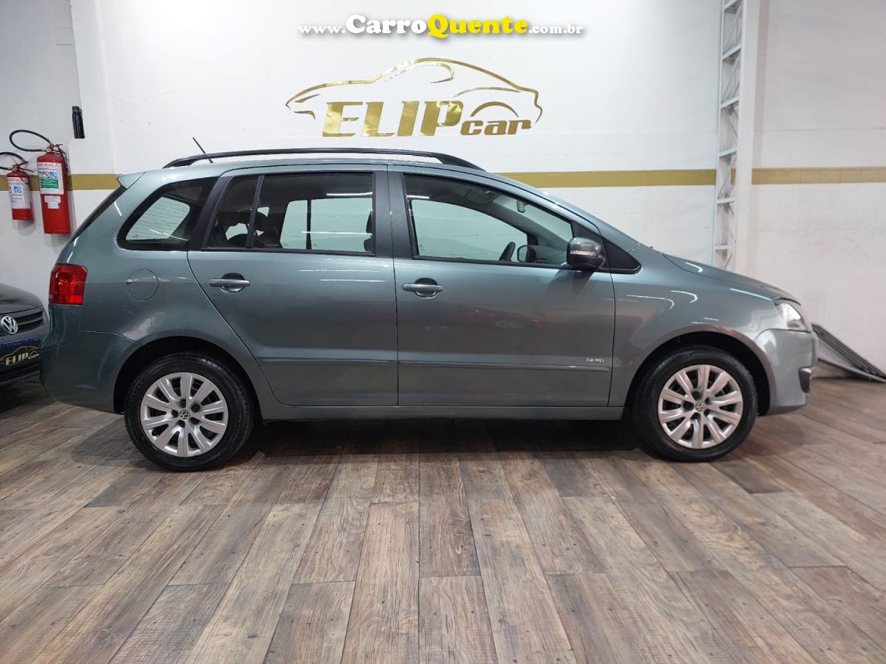 VOLKSWAGEN   SPACEFOX 1.6 1.6 TREND TOTAL FLEX 8V 5P   CINZA 2012 1.6 FLEX - Loja
