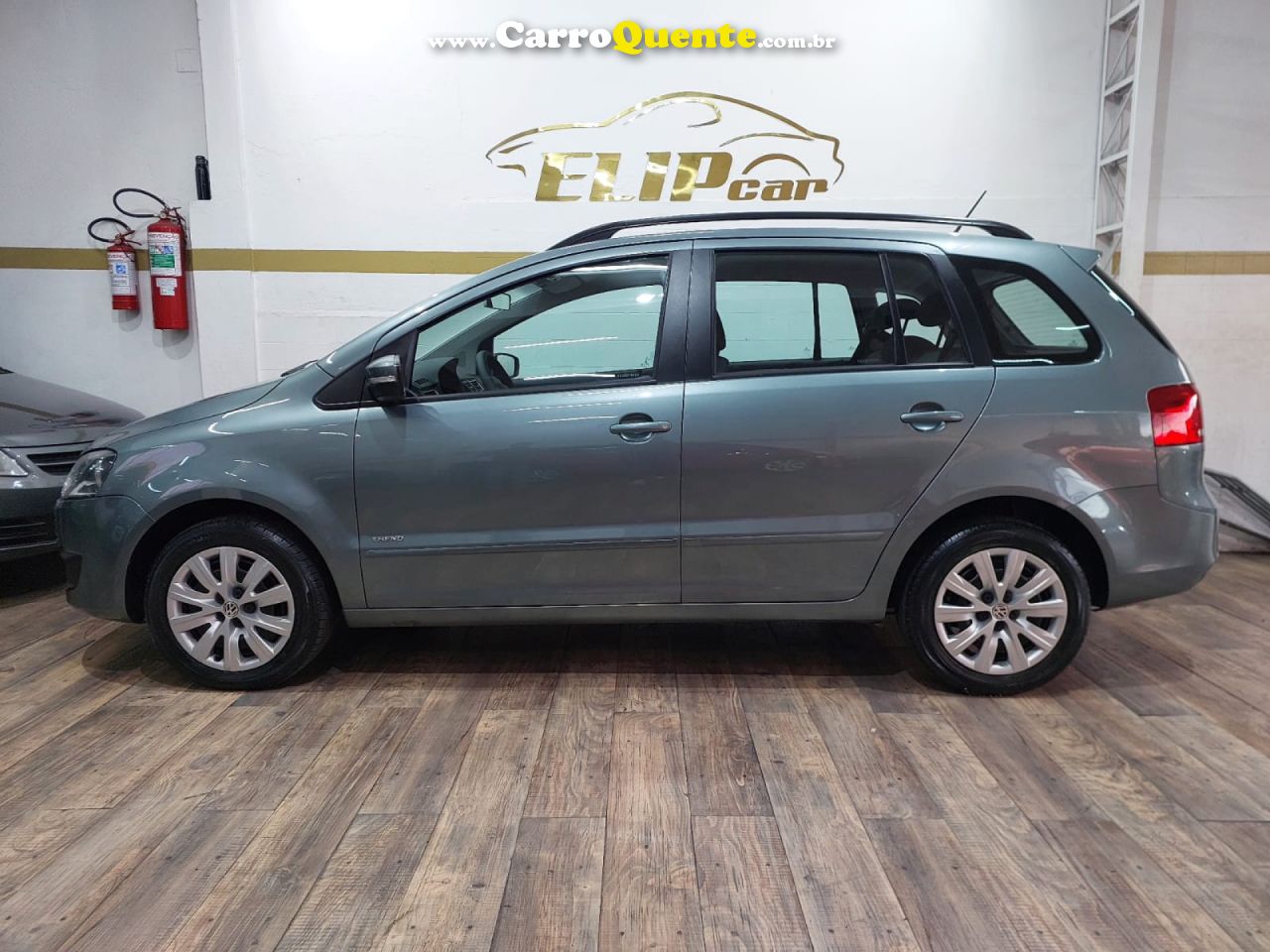VOLKSWAGEN   SPACEFOX 1.6 1.6 TREND TOTAL FLEX 8V 5P   CINZA 2012 1.6 FLEX - Loja
