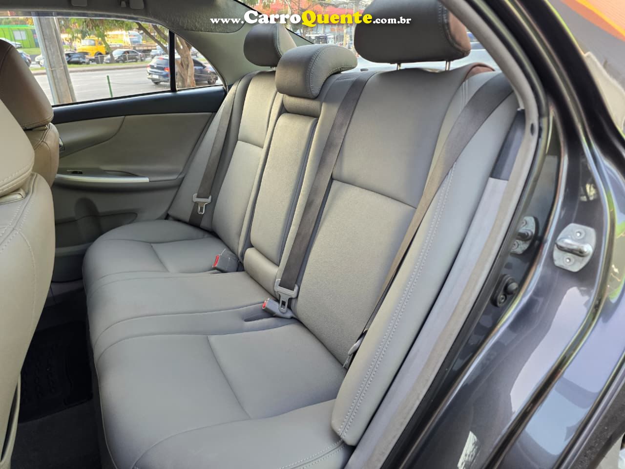 TOYOTA   COROLLA XEI 2.0 FLEX 16V AUT.   CINZA 2012 2.0 FLEX - Loja