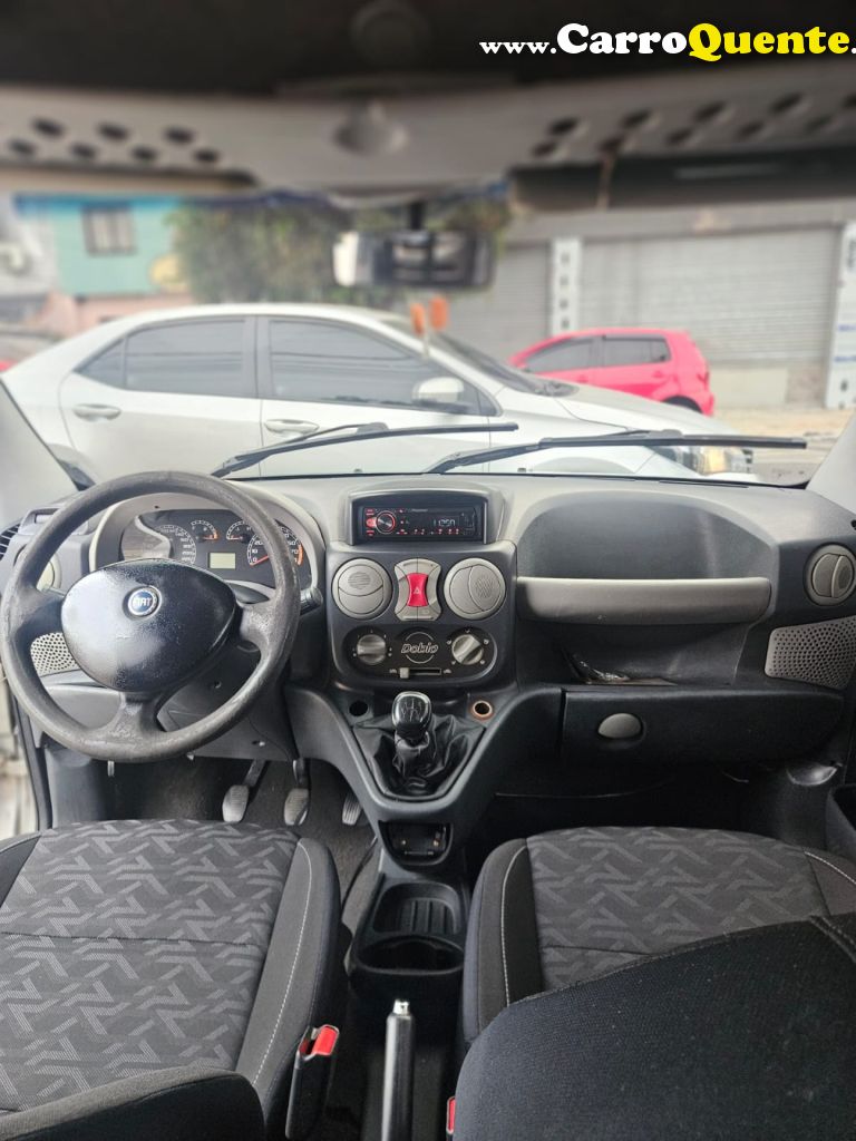 FIAT   DOBLO ELX 1.8 MPI 8V FLEX   PRATA 2007 1.8 FLEX - Loja