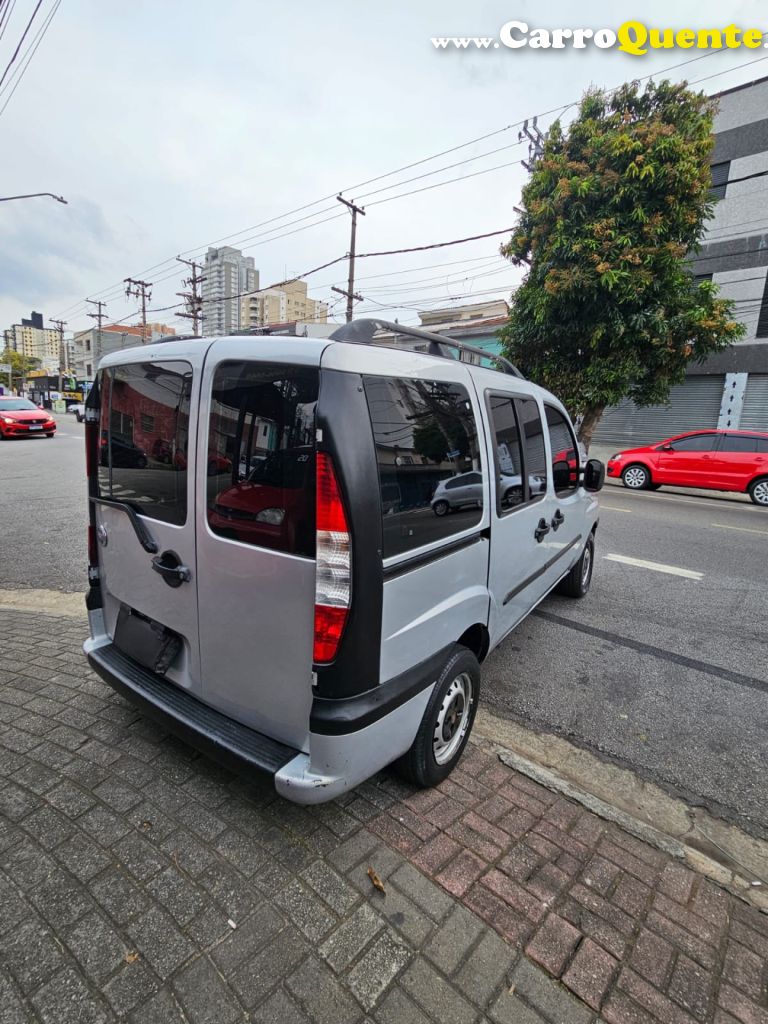 FIAT   DOBLO ELX 1.8 MPI 8V FLEX   PRATA 2007 1.8 FLEX - Loja