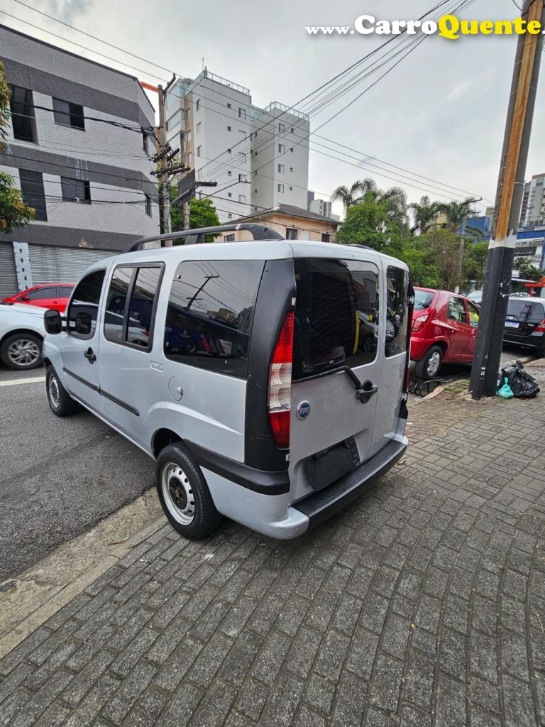 FIAT   DOBLO ELX 1.8 MPI 8V FLEX   PRATA 2007 1.8 FLEX - Loja