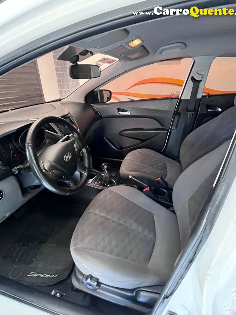 HYUNDAI   HB20S PREMIUM 1.6 FLEX 16V AUT. 4P   BRANCO 2016 1.6 FLEX - Loja