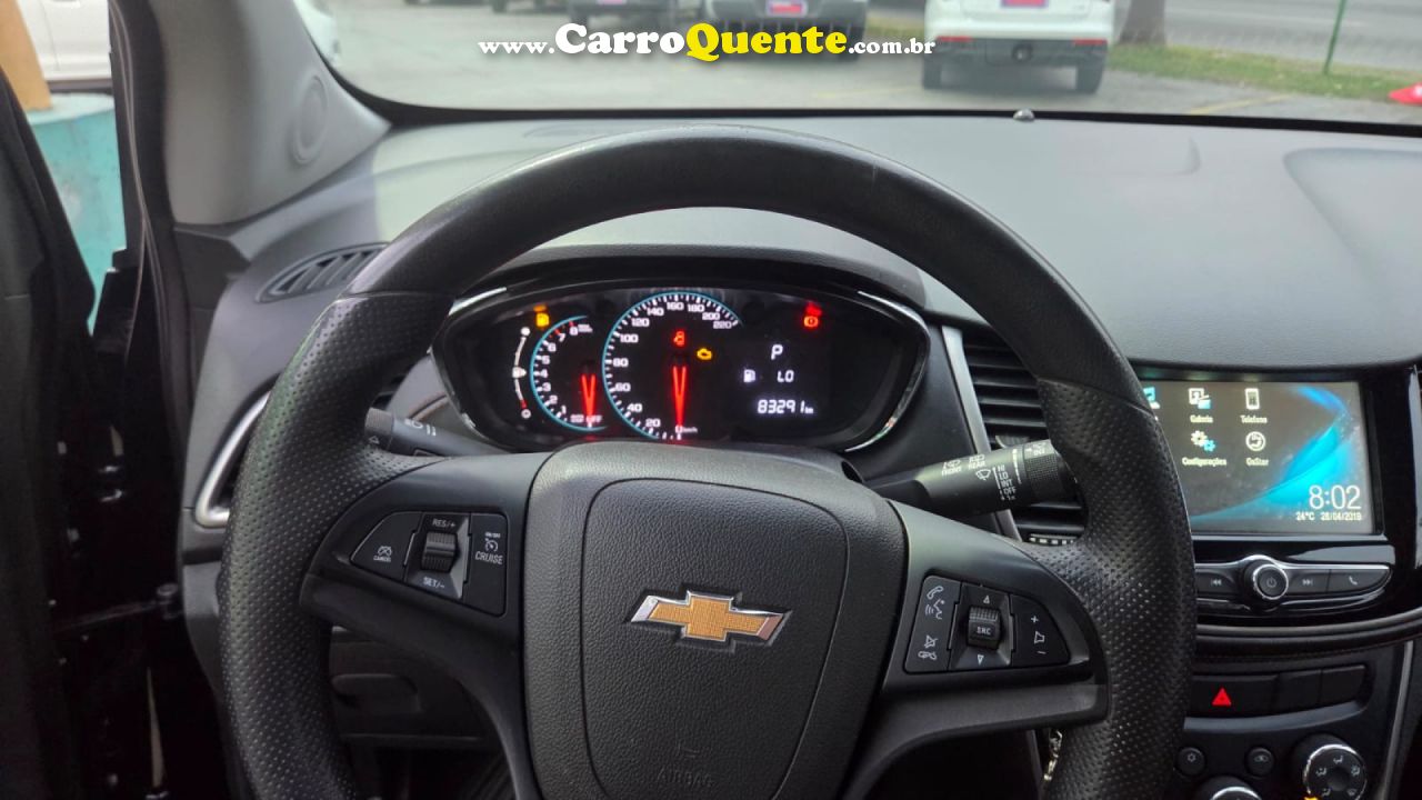 CHEVROLET   TRACKER LT 1.4 TURBO 16V FLEX 4X2 AUT.   PRETO 2019 1.4 FLEX - Loja