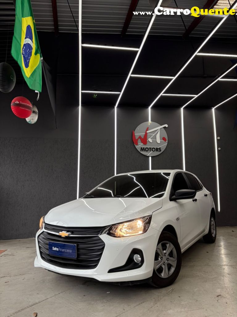 CHEVROLET   ONIX HATCH LT 1.0 12V TB FLEX 5P MEC.   BRANCO 2024 1.0 FLEX - Loja