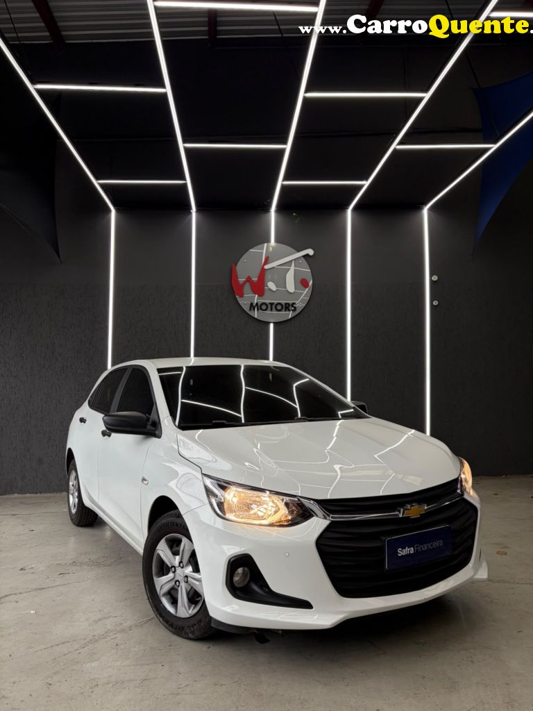 CHEVROLET   ONIX HATCH LT 1.0 12V TB FLEX 5P MEC.   BRANCO 2024 1.0 FLEX - Loja