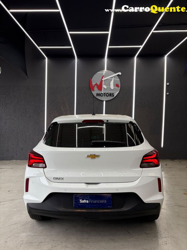CHEVROLET   ONIX HATCH LT 1.0 12V TB FLEX 5P MEC.   BRANCO 2024 1.0 FLEX - Loja