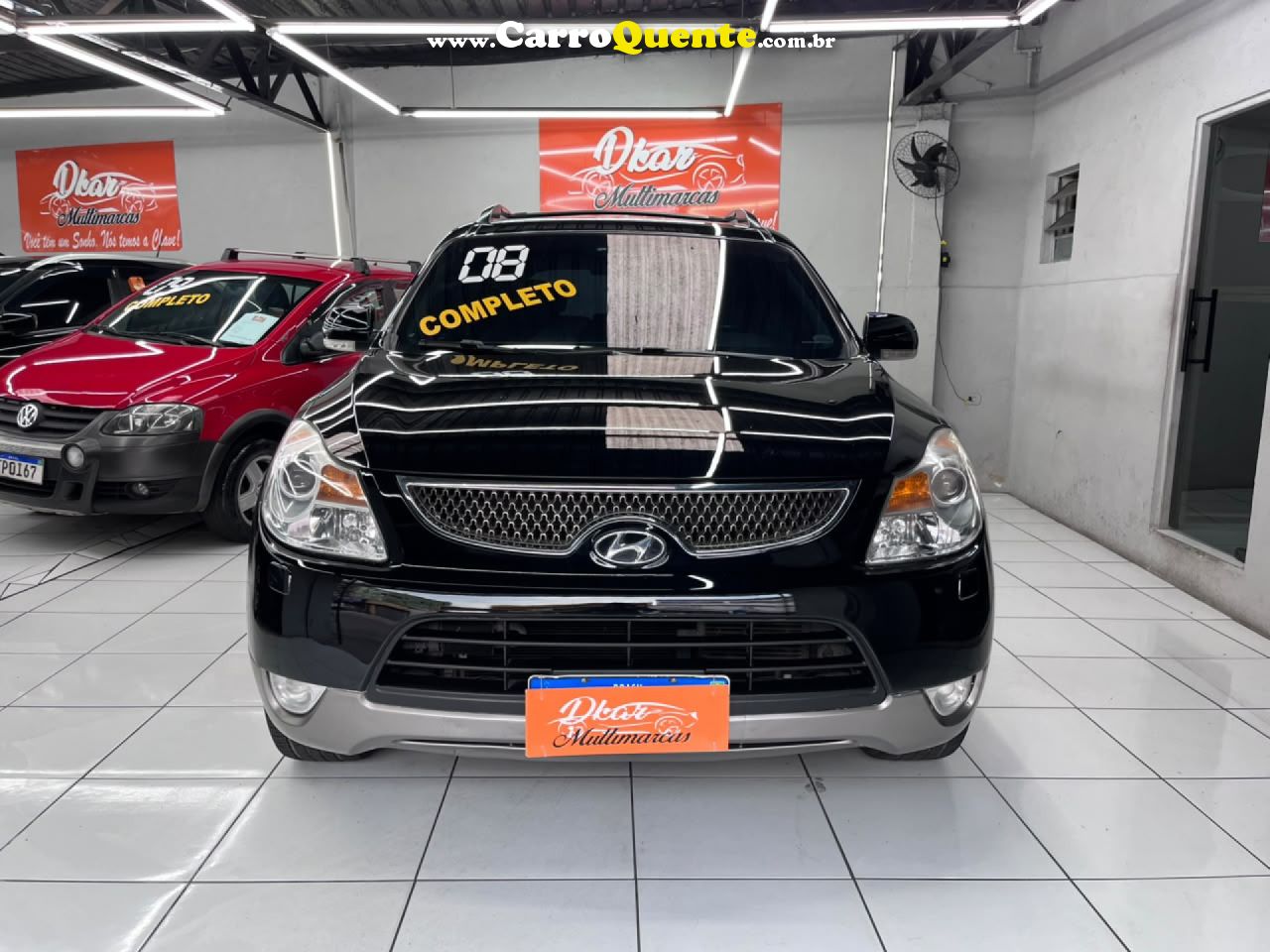 HYUNDAI   HYUNDAI VERACRUZ 3.8 V6   PRETO 2008 3.8 GASOLINA - Loja