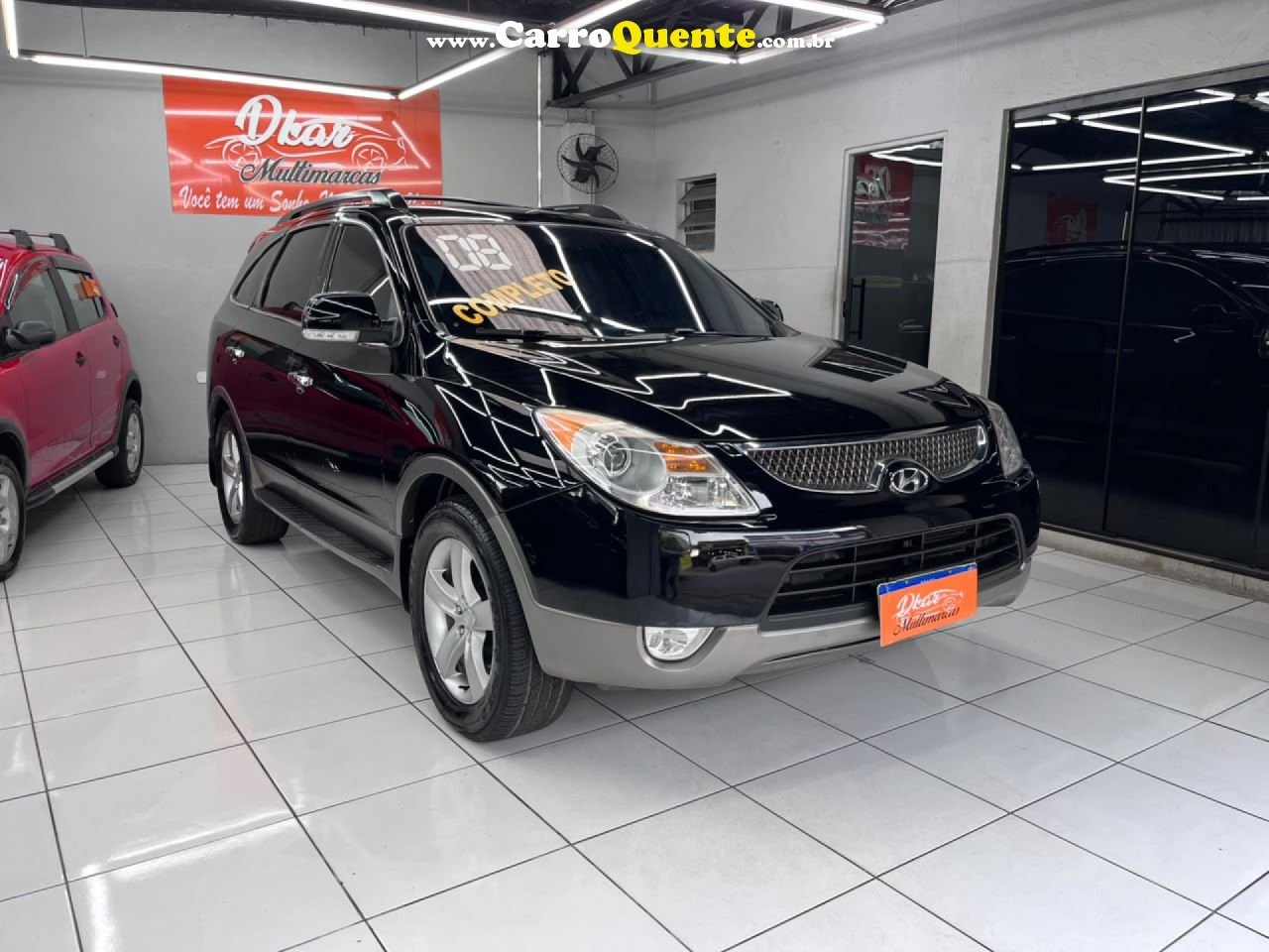HYUNDAI   HYUNDAI VERACRUZ 3.8 V6   PRETO 2008 3.8 GASOLINA - Loja