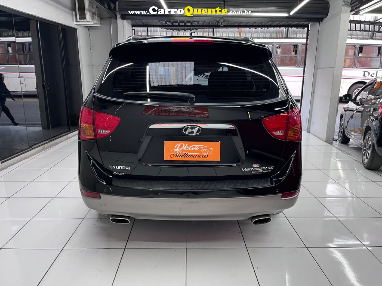 HYUNDAI   HYUNDAI VERACRUZ 3.8 V6   PRETO 2008 3.8 GASOLINA - Loja
