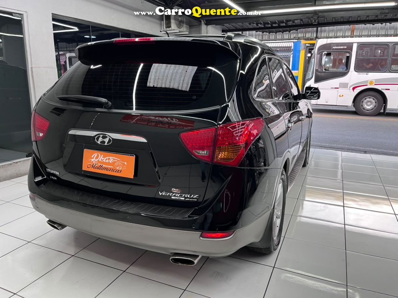 HYUNDAI   HYUNDAI VERACRUZ 3.8 V6   PRETO 2008 3.8 GASOLINA - Loja