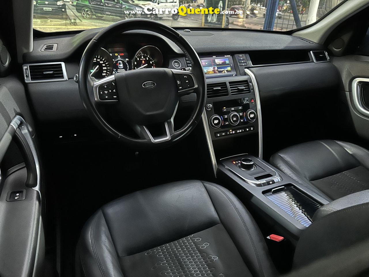 LAND ROVER   DISCOVERY SPORT SE 2.0 4X4 AUT.FLEX   PRETO 2018 2.0 GASOLINA - Loja