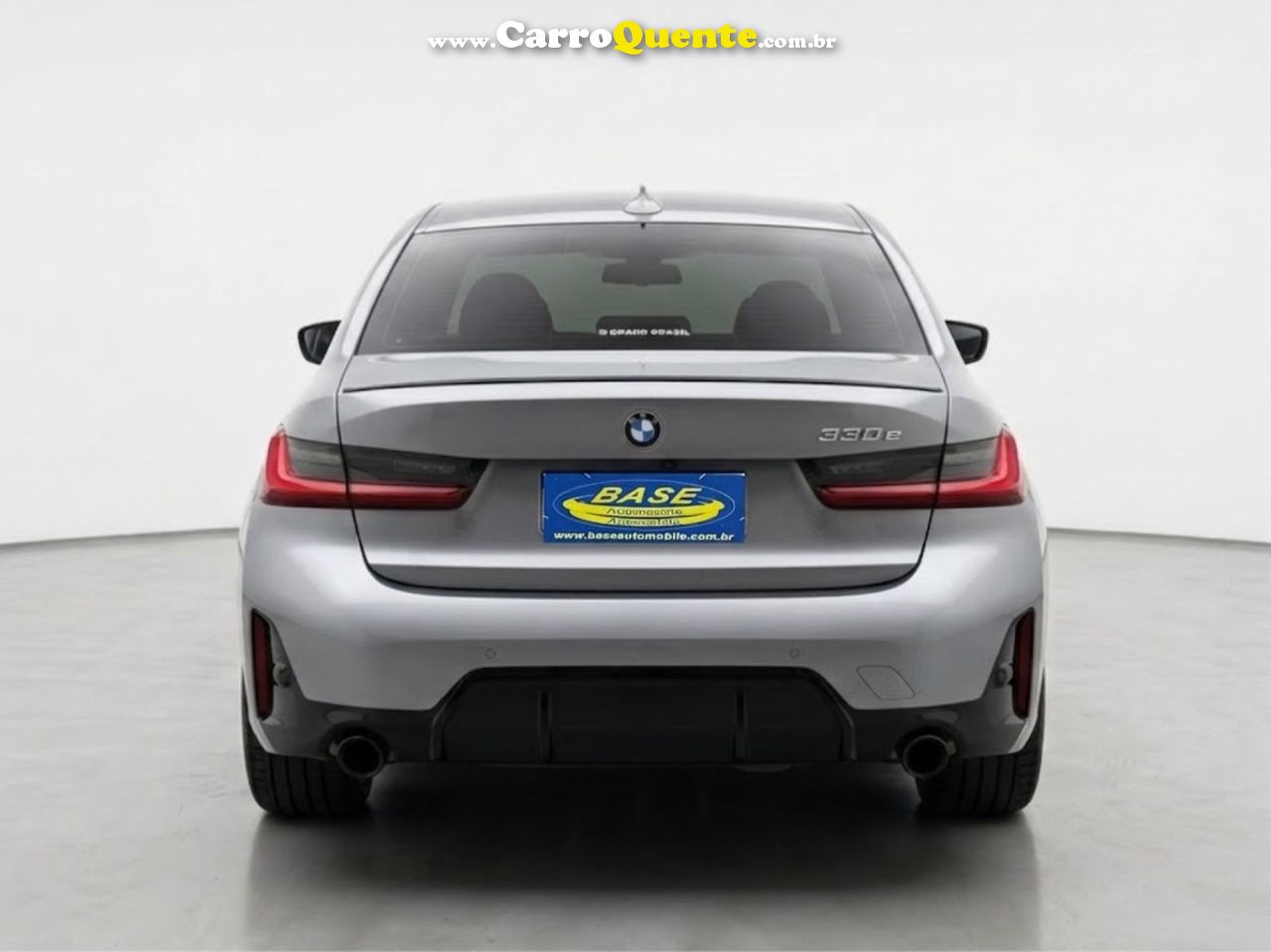 BMW   330E M SPORT 2.0 TURBO AUT. (HÍBRIDO)   CINZA 2024 2.0 GASOLINA E ELÉTRICO - Loja