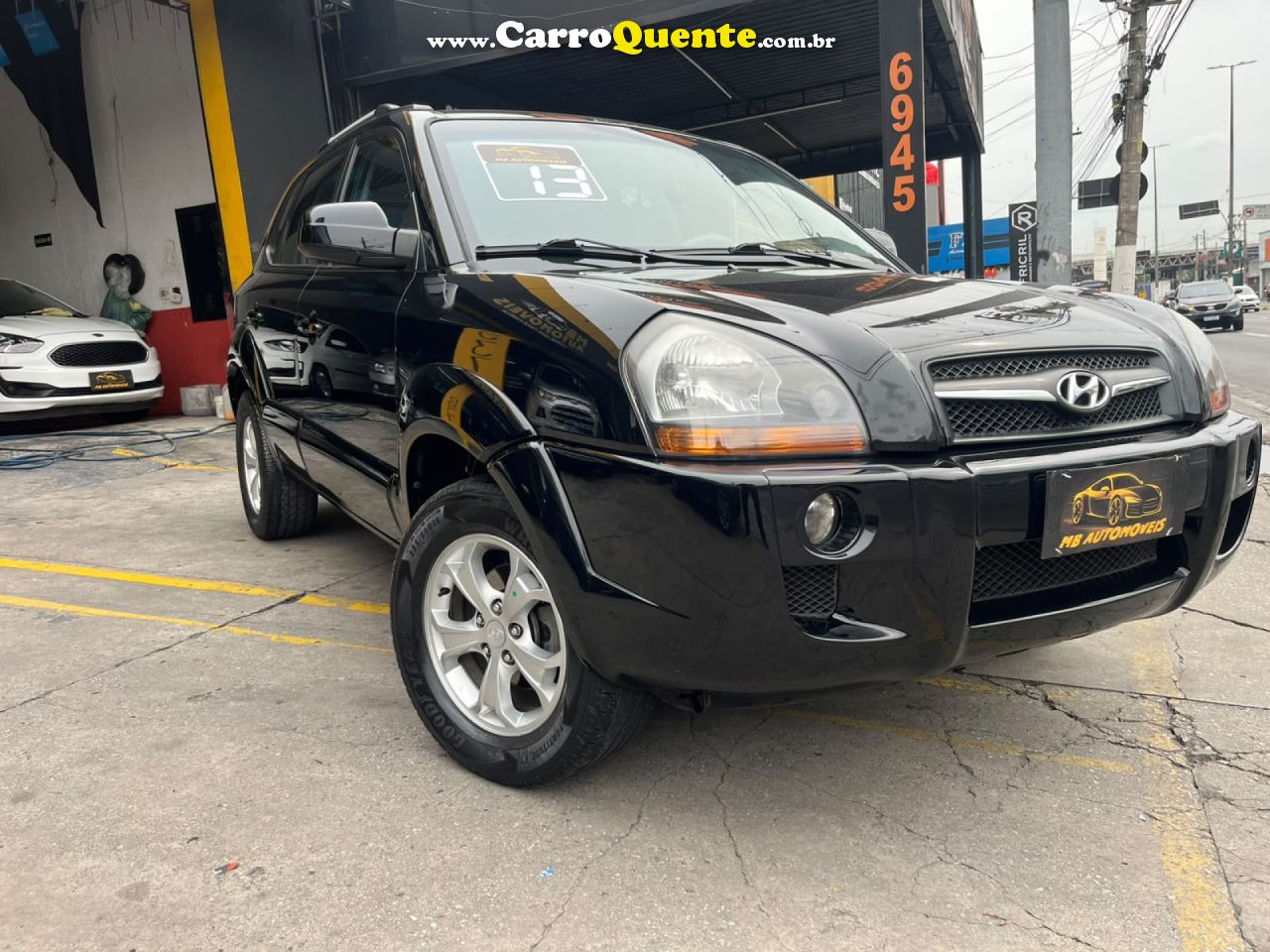 HYUNDAI   TUCSON 2.0 16V FLEX AUT.   PRETO 2013 2.0 FLEX - Loja