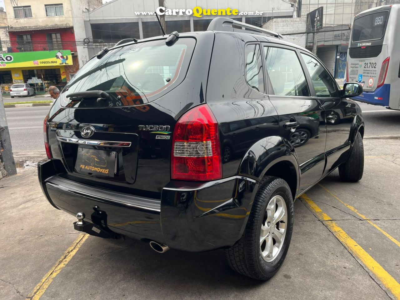 HYUNDAI   TUCSON 2.0 16V FLEX AUT.   PRETO 2013 2.0 FLEX - Loja